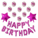 Set 12 Baloane Pentru Aniversare Happy Birthday | BalloonMagic