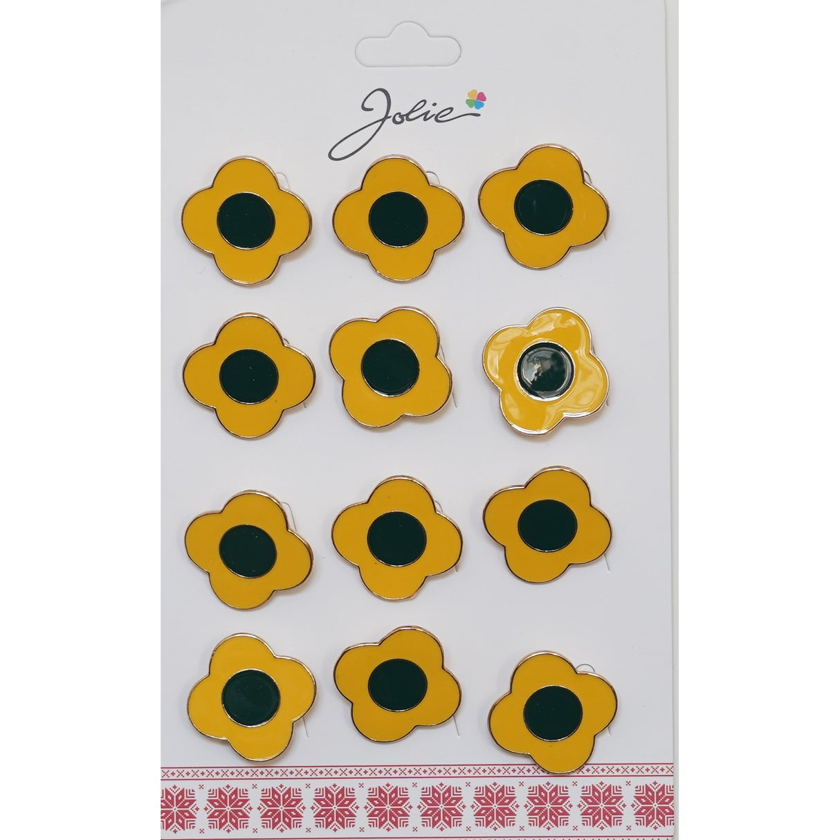 Set 12 Brose Martisor pentru Copii Floare - vivimall.ro