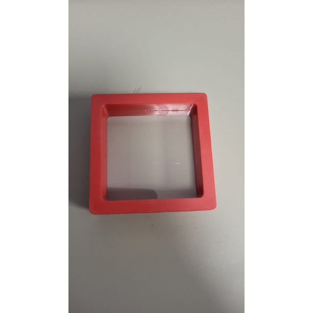 Set 12 Cutii pentru Martisoare/Brose, Prezentare 3D, Rosu,  7 x 7 cm - vivimall.ro