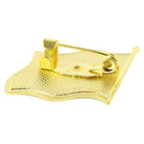 Set 12 Insigne Steag Tricolor Romania, Flippy, Model Brosa cu Ac de Siguranta, 20x20 mm - vivimall.ro