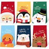 Set 12 Pungi de Cadou, Flippy, Tema Craciun, cu Personaje, 12 Stickere Incluse, 24 x 13 x 8 cm, din Hartie, Multicolor - vivimall.ro