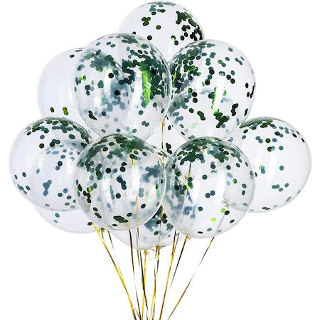 Set 15 Baloane Pentru Petrecere, Alb/, 30 Cm