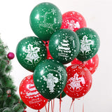 Set 16 Baloane Din Latex De Craciun | XmasJoy - vivimall.ro