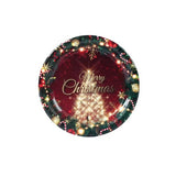 Set 16 Farfurii De Unica Folosinta De Craciun | MerryPlates - vivimall.ro