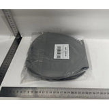 Bol Dublu pentru Animalul de Companie, Vivimall, din Silicon, Pliabil, Inaltime Reglabila, Antialunecare, 42 x 21 x 5 cm, Gri - vivimall.ro