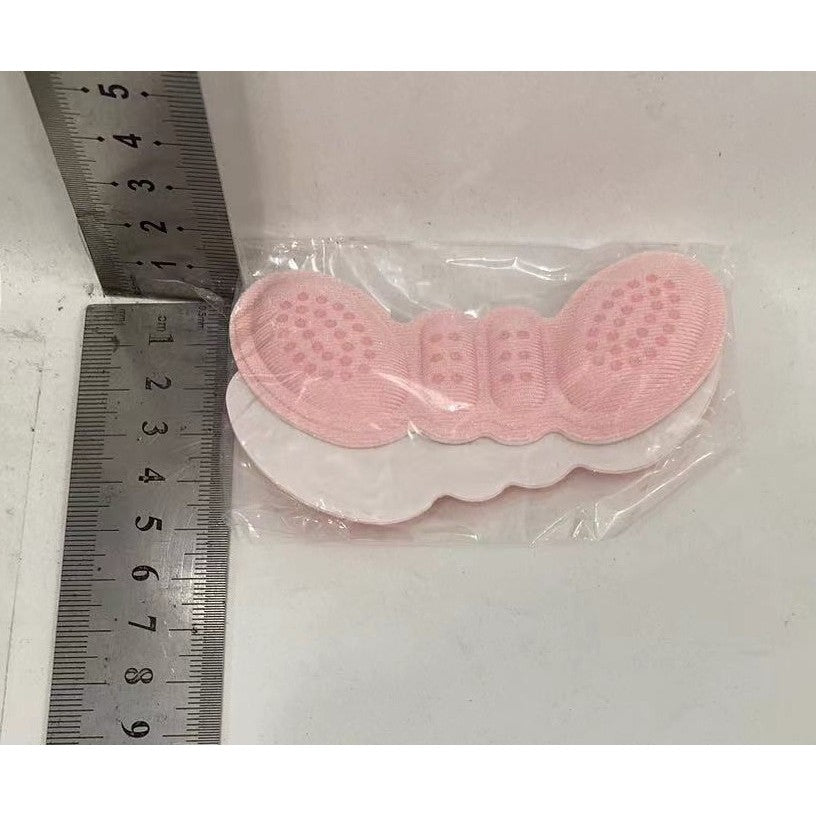 Set 2 Branturi cu Pernute pentru Calcai, Vivimall, Suport Interior pentru Incaltaminte, Marime Universala, Aderent pe Piele, Roz - vivimall.ro