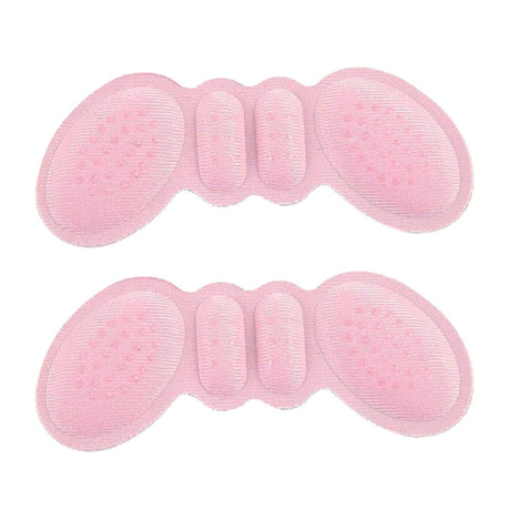 Set 2 Branturi cu Pernute pentru Calcai, Vivimall, Suport Interior pentru Incaltaminte, Marime Universala, Aderent pe Piele, Roz - vivimall.ro