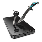 Set 2 folii sticla securizata cu sistem de montare usor si rapid Flippy compatibila cu Apple iPhone 13 / 13 Pro Transparent - vivimall.ro