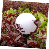 Set 2 Lampi Solare Led, Forma Sferica, Tip Glob, Diametru 10 Cm, Alb Cald - vivimall.ro