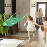 Set 2 Piese Jucarie Interactiva, Vivimall, Pistol de Catapultare + Zmeu, din Plastic si Panza, +8 Ani, Impermeabil, Model Dinozaur Verde, Multicolor - vivimall.ro