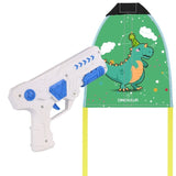 Set 2 Piese Jucarie Interactiva, Pistol De Catapultare + Zmeu, Din Plastic Si Panza, +8 Ani, Impermeabil, Model Dinozaur Verde, Multicolor - vivimall.ro