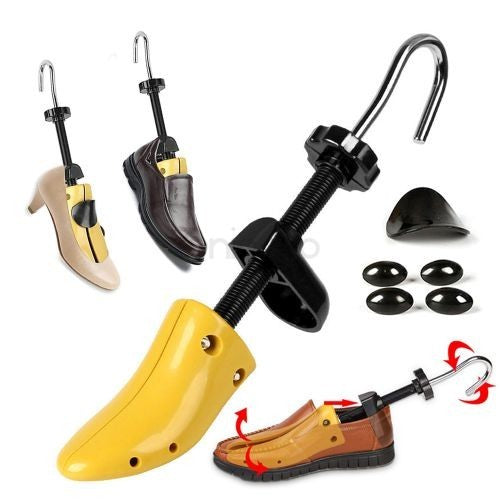 Set 2 Sanuri/Calapoade Reglabilile, Pentru Alungit Si Largit Pantofi, Geanta Si Incaltator Incluse, Universale, Unisex, Din Abs Premium, Arc, Marime 30 - 36 - vivimall.ro