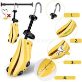 Set 2 Sanuri/Calapoade Reglabilile, Pentru Alungit Si Largit Pantofi, Geanta Si Incaltator Incluse, Universale, Unisex, Din Abs Premium, Arc, Marime 30 - 36 - vivimall.ro