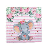 Set 20 De Servetele De Masa Cu Elefant | PartyZoo