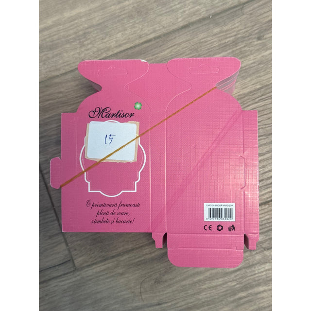 Set 200 Bucati Ambalaj Martisor/Brosa Roz - vivimall.ro