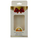 Set 200 Bucati Ambalaje de Carton pentru Martisoare, Vivimall, Cutii Brosa, Model cu Funda, Alb - vivimall.ro