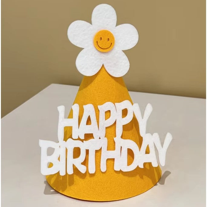 Set 3 Coifuri Cu Floare Din Spuma | BirthdayBliss - vivimall.ro