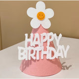 Set 3 Coifuri Cu Floare Din Spuma | BirthdayBliss - vivimall.ro