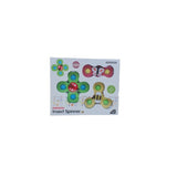 Комплект от 3 играчки Spinner за деца, Spinimals, пчела, пеперуда, калинка 