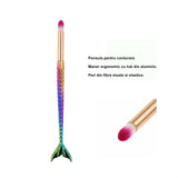 Комплект от 3 четки за грим с русалка | LumiGlow