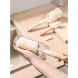 Set 3 Perii de Spalat Biberoane, Vivimall, pentru Tetina, Biberon, Pai, Materiale Sigure, fara BPA, Curatare 360°, Gri - vivimall.ro