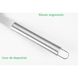 Set 3 Ustensile Pentru Gratar, Din Otel Inoxidabil, Geanta Oxford, Argintiu - vivimall.ro