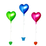 Set 4 Greutati pentru Baloanele cu Heliu, Vivimall, 30 grame, Plastic, Forma Fluture, Multicolor - vivimall.ro