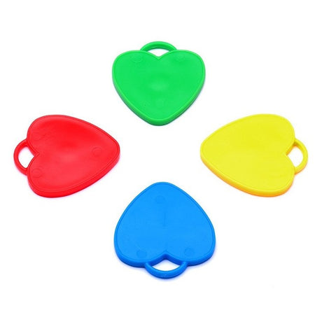 Set 4 Greutati Inima Pentru Baloanele Cu Heliu | HappyFloat 2 - vivimall.ro
