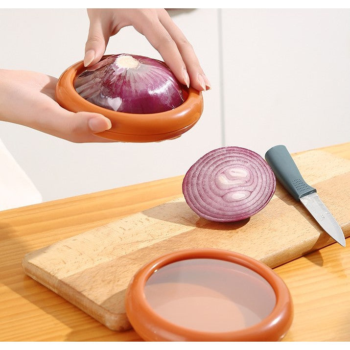 Set 4 Recipiente Pentru Pastrarea Proaspata A Legumelor, Cutii Portabile Sigilate Anti-Oxidare, 4 Forme Diferite Pentru Legume Sau Fructe, Culori Diferite - vivimall.ro