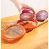 Set 4 Recipiente Pentru Pastrarea Proaspata A Legumelor, Cutii Portabile Sigilate Anti-Oxidare, 4 Forme Diferite Pentru Legume Sau Fructe, Culori Diferite - vivimall.ro