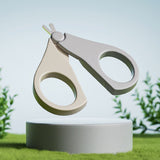 Set 4in1 de Ingrijire Unghii pentru Bebelusi, Vivimall, Cutie de Depozitare Dinozaur Transparent, 0-6 Ani, 11.5 x 9 x 3 cm, Bej - vivimall.ro