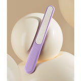 Set 4in1 de Ingrijire Unghii pentru Bebelusi, Vivimall, Cutie de Depozitare Texturata, 0-6 Ani, 13.6x8x2 cm, Mov - vivimall.ro