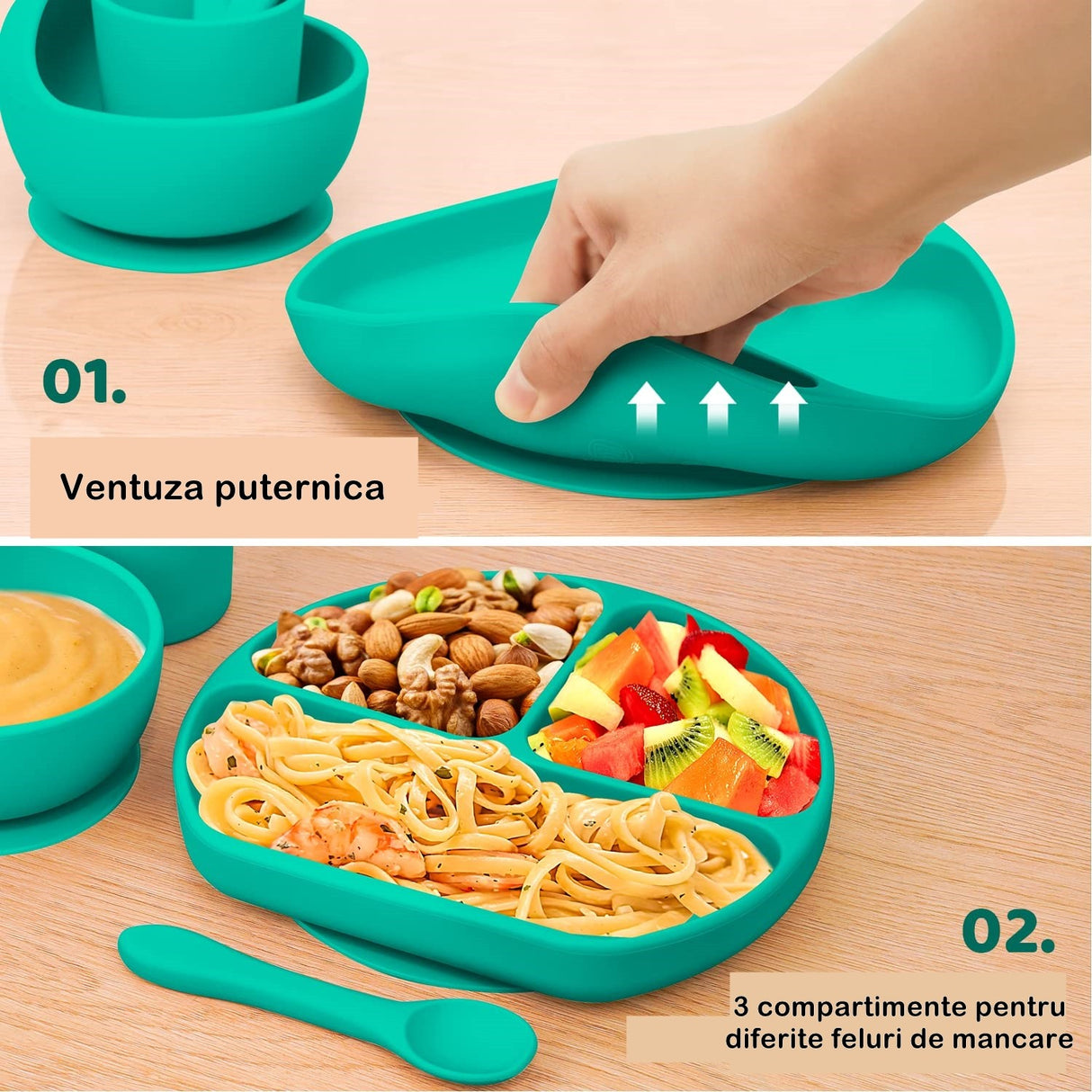 Set 5 Piese Diversificare Bebelusi | HappyMealz