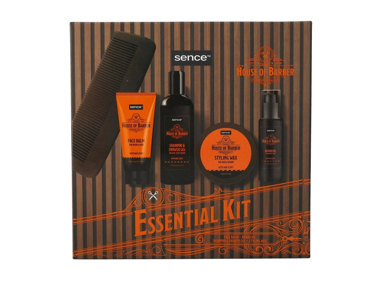 Set SENCE House of Barber Essential — 5 piese - vivimall.ro