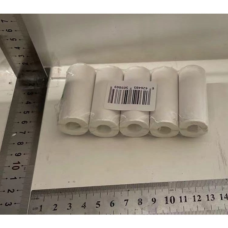 Set 5 Role de Hartie Termica, Flippy, pentru Mini Imprimanta Foto Portabila, Alb - vivimall.ro