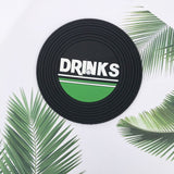 Set 5 Suporturi pentru Pahare, Filppy, din PVC, Diametru 9 cm, Rezistent la Caldura, Multicolor - vivimall.ro