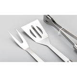 Set 5 Ustensile pentru Gratar, Vivimall, din Otel Inoxidabil, Geanta Oxford, Argintiu - vivimall.ro