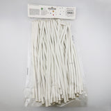 Baloane de Modelaj, Flippy, Set 50 bucati, Model Standard, din Latex, 30 x 1.5 cm, 1.8 g per unitate, pana la 150 cm, Alb - vivimall.ro