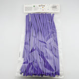 Baloane de Modelaj, Flippy, Set 50 bucati, Model Standard, din Latex, 30 x 1.5 cm, 1.8 g per unitate, pana la 150 cm, Mov - vivimall.ro