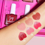 Set 6 Blush-uri lichide, Kevin&Coco, Ice Cream, 19.1 x 15.1 x 3.4cm - vivimall.ro