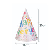 Set 6 Coifuri Happy Everyday, Vivimall, pentru Petrecere, 20x14 cm, Multicolor - vivimall.ro