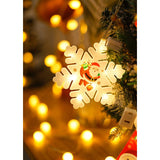 Set 6 decoratiuni de Craciun luminoase, Vivimall - vivimall.ro