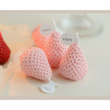 Set 6 Lumanari Parfumate, Model Capsunici, Ardere 30 Min, 78G