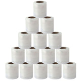 Detaliu capăt rolă folie stretch manuală, miez carton rezistent, ușor de pornit