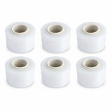 Set 6 mini role folie stretch manuală transparentă, vedere de ansamblu, lățime 12,5 cm
