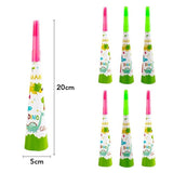 Set 6 Suflatori, Vivimall, Colectia Dino Park, 20 x 5 cm, din Carton, Multicolor - vivimall.ro