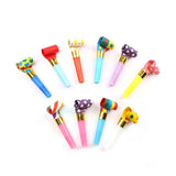 Set 6 Suflatori, Vivimall, pentru Petrecere, Tematica Aniversare, 8 cm, Multicolore cu Imprimeu - vivimall.ro