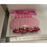 Set 6 Suflatori Happy Birthday, Vivimall, pentru Petrecere, Roz - vivimall.ro