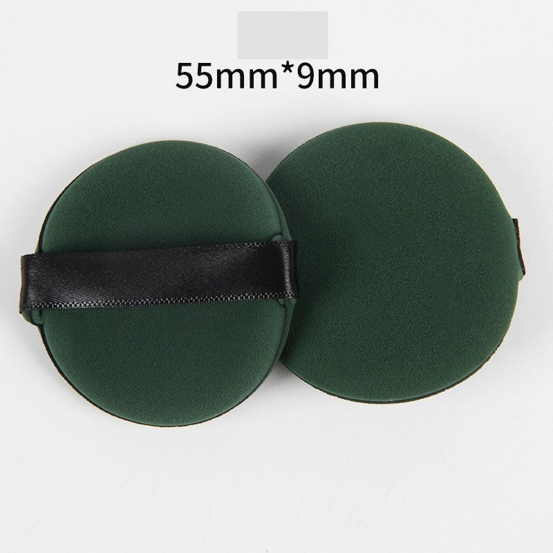 Set 7 Bureti de Machiaj  Vivimall, Reutilizabili, Utilizare Umeda sau Uscata, Powder Puff, 5.5 x 5.5 x 0.9 cm, Multicolor - vivimall.ro