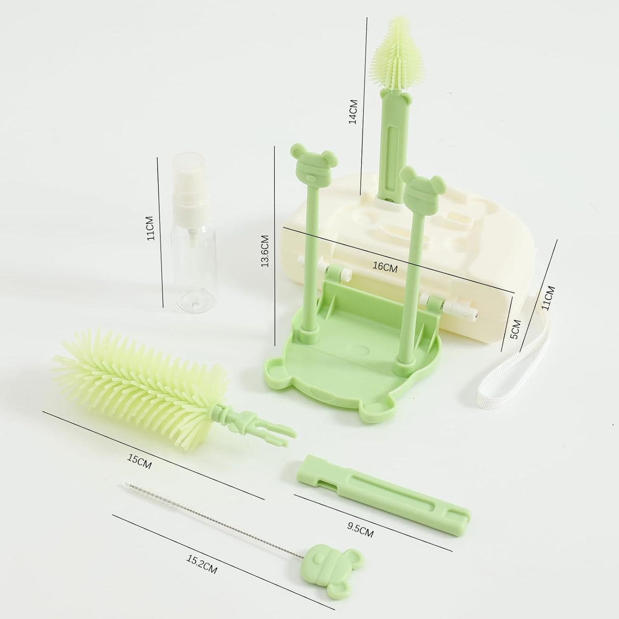 Set 7 Piese De Spalat Ursulet | BabySpark